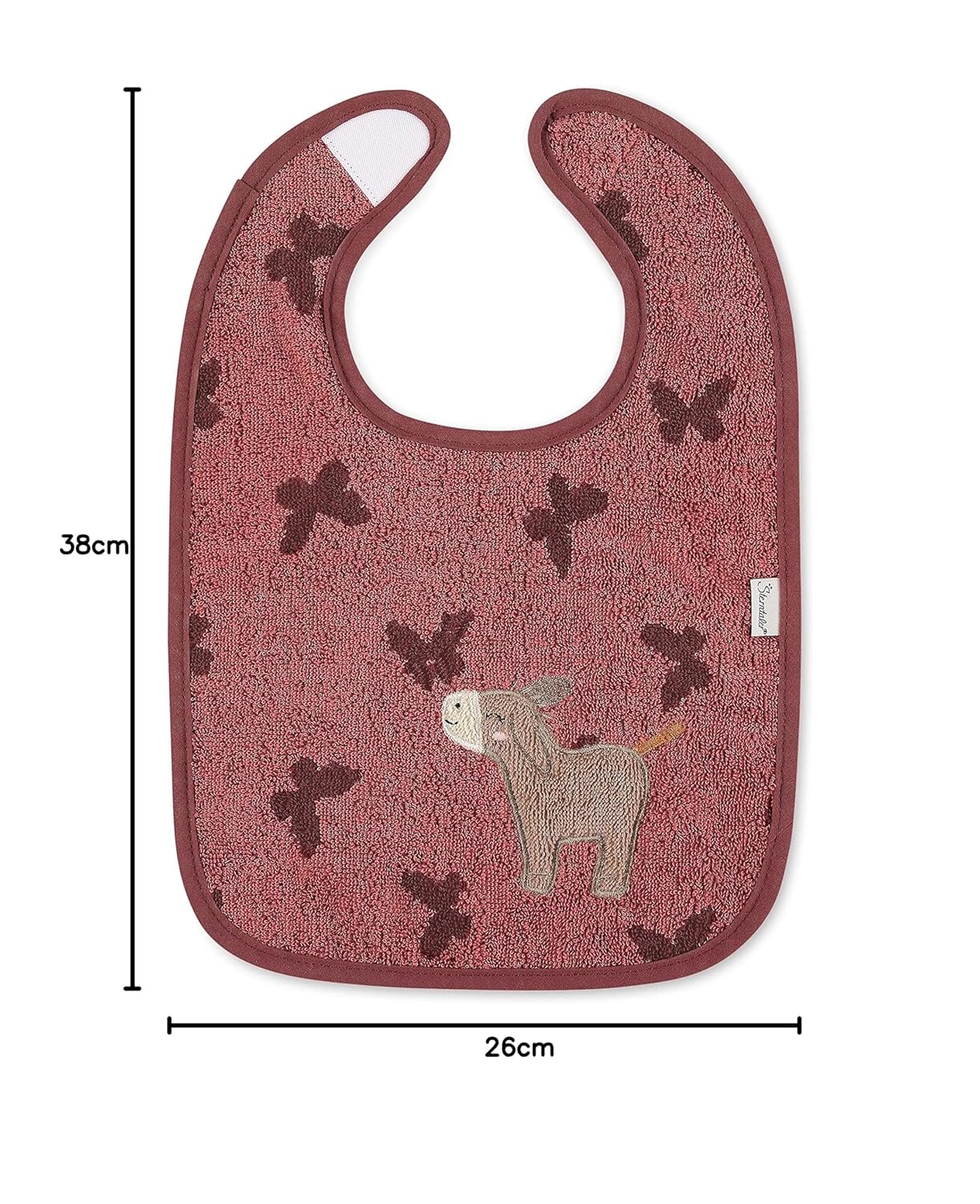 Sterntaler Velcro bib Emmily Butterfly 