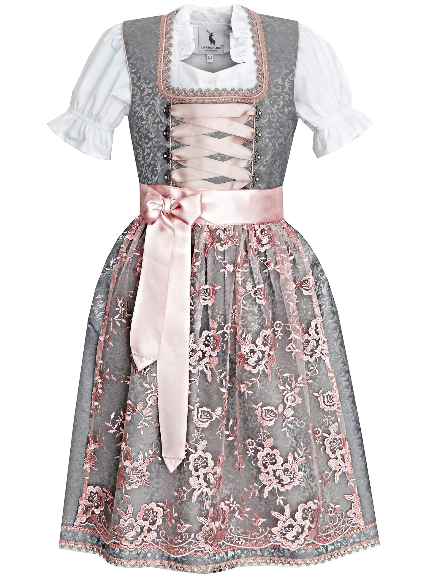 Kinder Dirndl aus der exklusiven Kollektion inklusive Schürze und Bluse, viele andere Modelle