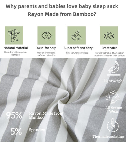 Chilsuessy Baby Sleeping Bag, 2.5 Tog, Winter Baby Sleeping Bag, Cotton, All-Year Sleeping Bag, Newborn Winter Sleeping Bag, 2.5 Tog/Lion Forest, 67 cm/0-6 Months