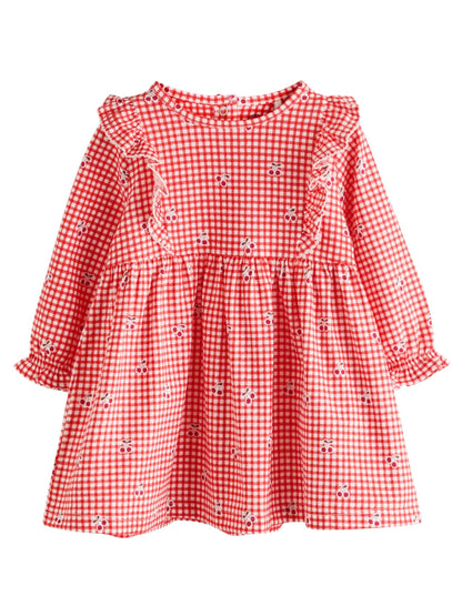 NEXT Baby Mädchen Jersey-Kleid, 2er-Pack