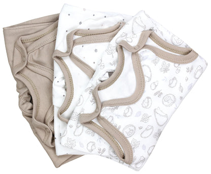 TupTam Baby Mädchen Strampler mit Fuß 3er Pack