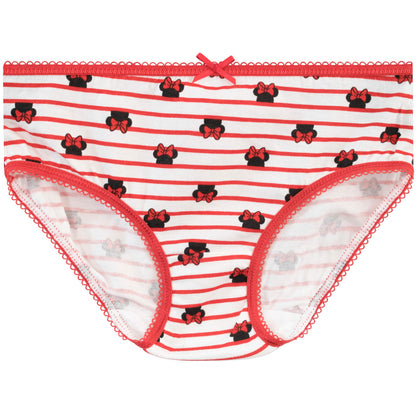 Disney Girls Minnie Mouse Underwear Pack of 5 