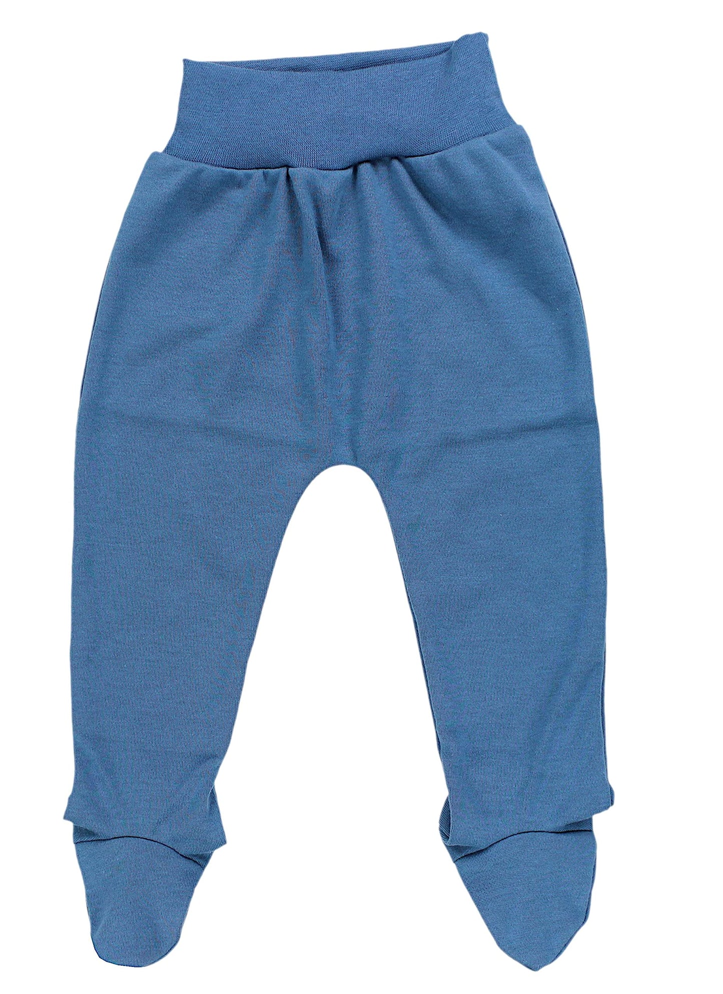 TupTam Pumphose Baby Jungen mit Fuß 3er Pack – Weiche Baby Hose aus Baumwolle mit Komfortbund