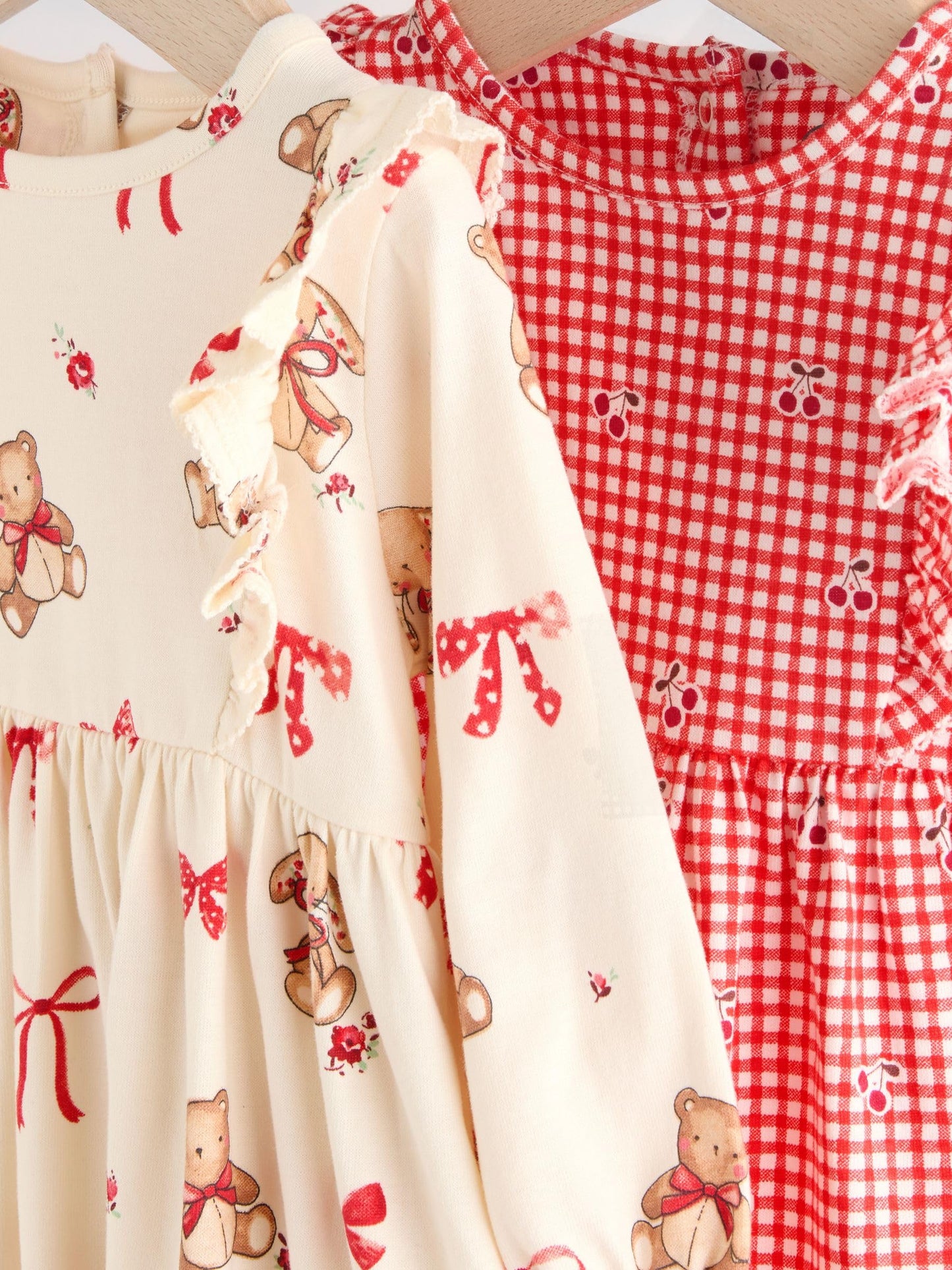 NEXT Baby Mädchen Jersey-Kleid, 2er-Pack