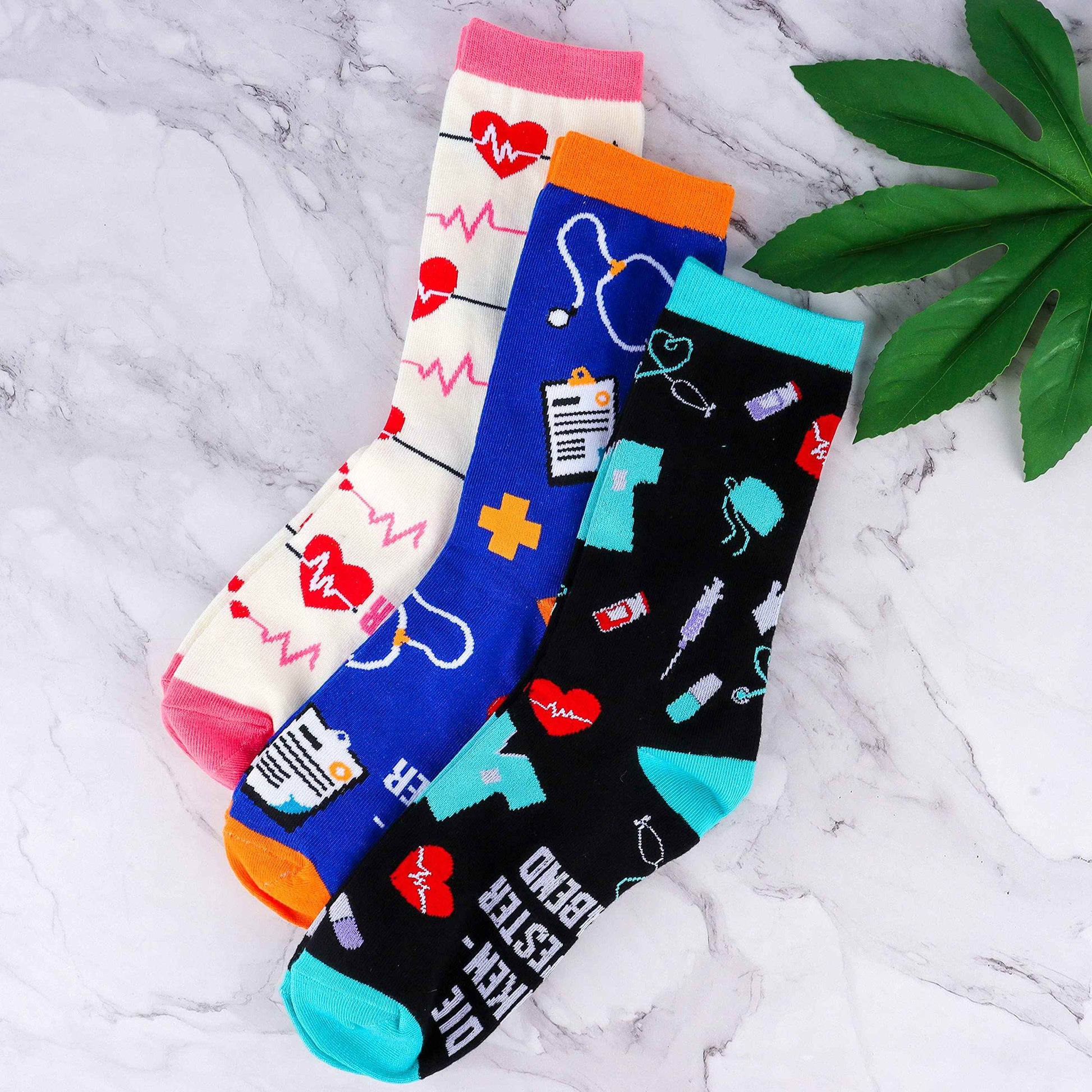 Belloxis Women's Socks 39-42 Horse Girls Gift Knee Socks Women's Rider Cotton Socks