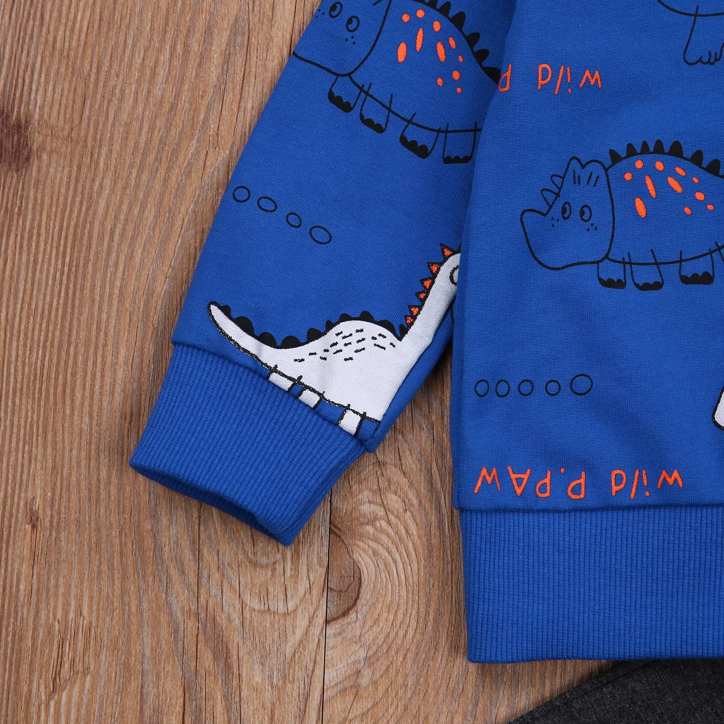 Geagodelia Baby Boys’ Clothing Set with Long Sleeve Top and Trousers