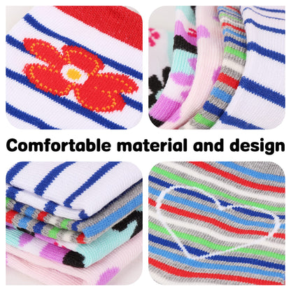 Libella 10/12er Kinder Mädchen Sneaker Socken Kids Füßlinge Sneakersocken bunt 2108VA