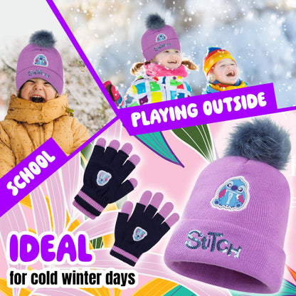 Disney The Nightmare Before Christmas Girls' Winter Accessory Set - Gifts Girls