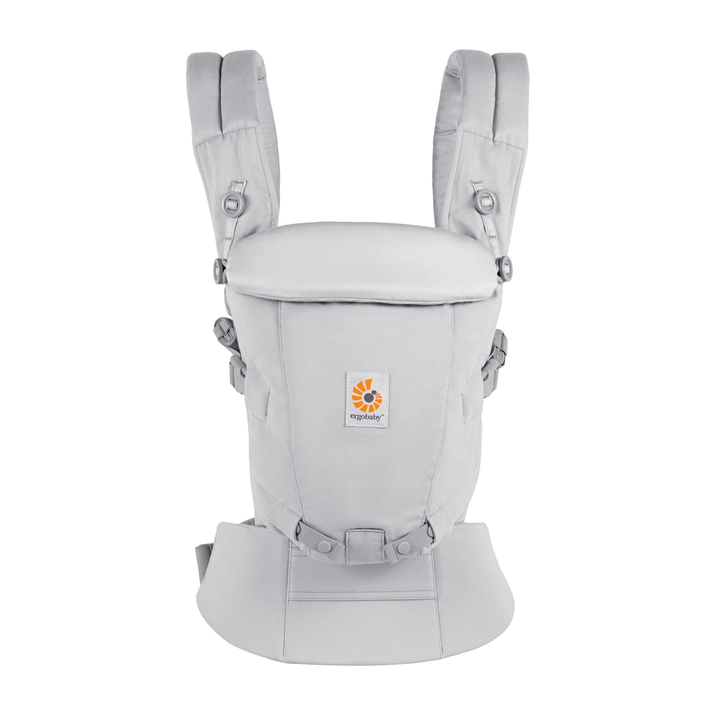 Ergobaby Adapt Babytrage für Neugeborene ab Geburt, 3-Positionen SoftFlex Mesh Ergonomische Babybauchtrage Rückentrage Baby-Tragetasche, Natural Beige, 1 Einheit