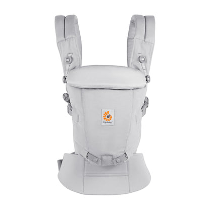 Ergobaby Adapt Babytrage für Neugeborene ab Geburt, 3-Positionen SoftFlex Mesh Ergonomische Babybauchtrage Rückentrage Baby-Tragetasche, Natural Beige, 1 Einheit