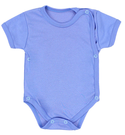 TupTam Baby Body Kurzarm Jungen – Wickelbody Kurzarm aus Baumwolle im 5er Set – OEKO-TEX Zertifiziert