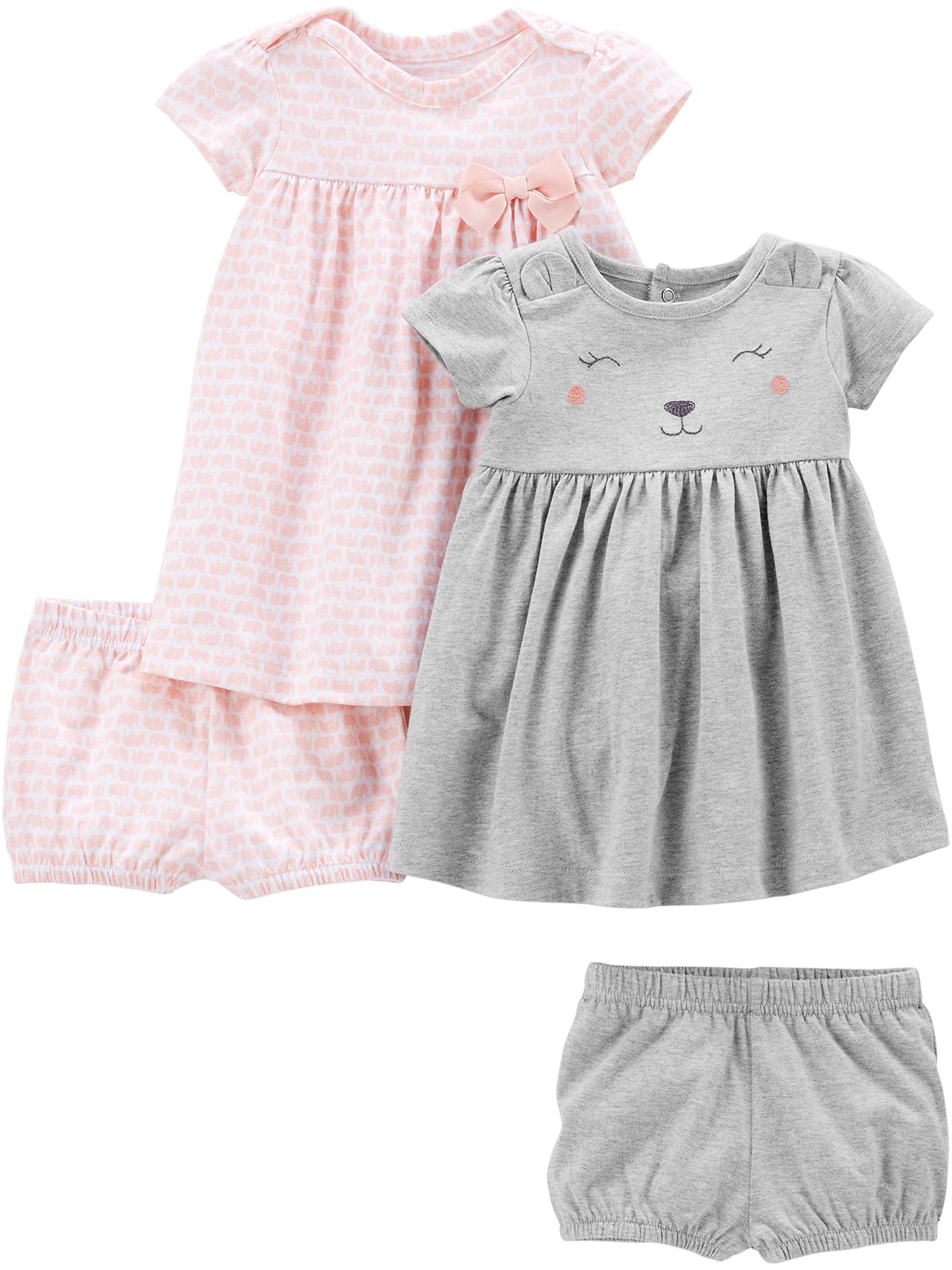 Simple Joys by Carter's Baby Girls' Casual Dress (Pack of 2)