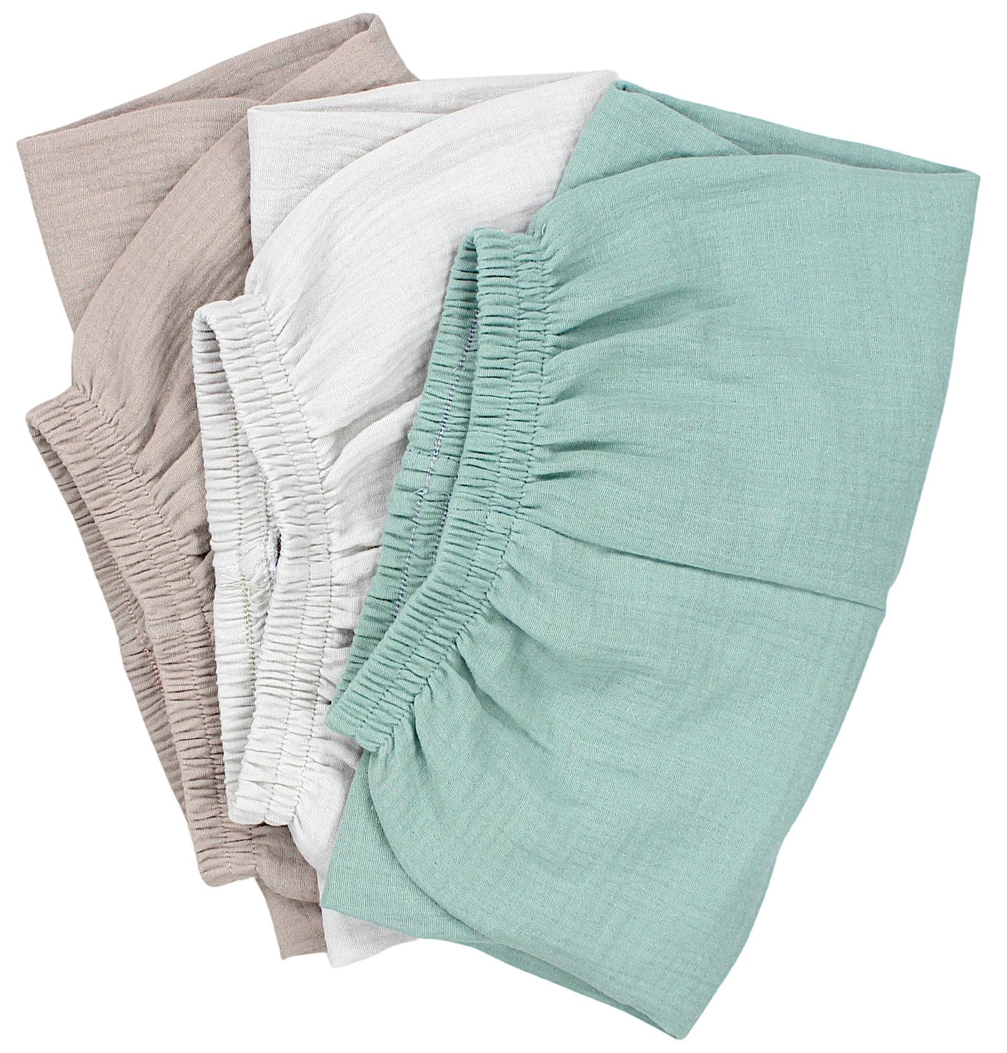 TupTam Baby Unisex Boys Muslin Trousers Girls Lightweight Summer Trousers Muslin Trousers Pump Trousers Pack of 3