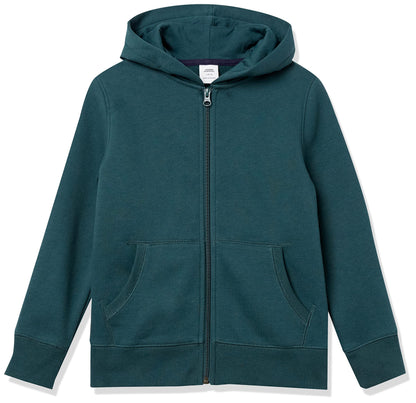 Essentials Boys Fleece Zip Up Hoodie
