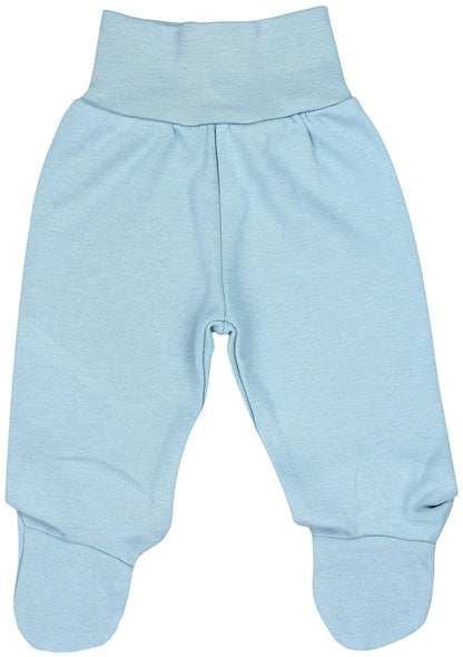 TupTam Baby Strampelhose Jungen Mädchen Hose mit Fuß 5er Pack