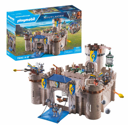 PLAYMOBIL Novelmore 71642 Arwynns Castle, Knight's Castle, Includes Three Knights and Numerous Accessories for Realistic Battles, Action-packed Toy for Children from 4 Years