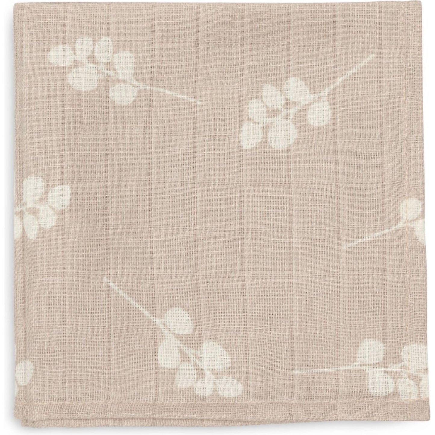 Jollein 537-848-66095 Spucktücher Mundtücher Musselin 3er Set Teddybär weiß (31x31cm)