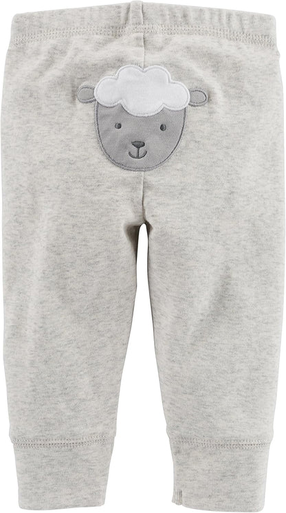 Simple Joys by Carter’s Baby Girls‘ 6-teilige neutrale Bodysuits (Kurz- und Langarm) und Hosenset Baby- und Kleinkindhosen-Kleidungssets (Packung mit 1)