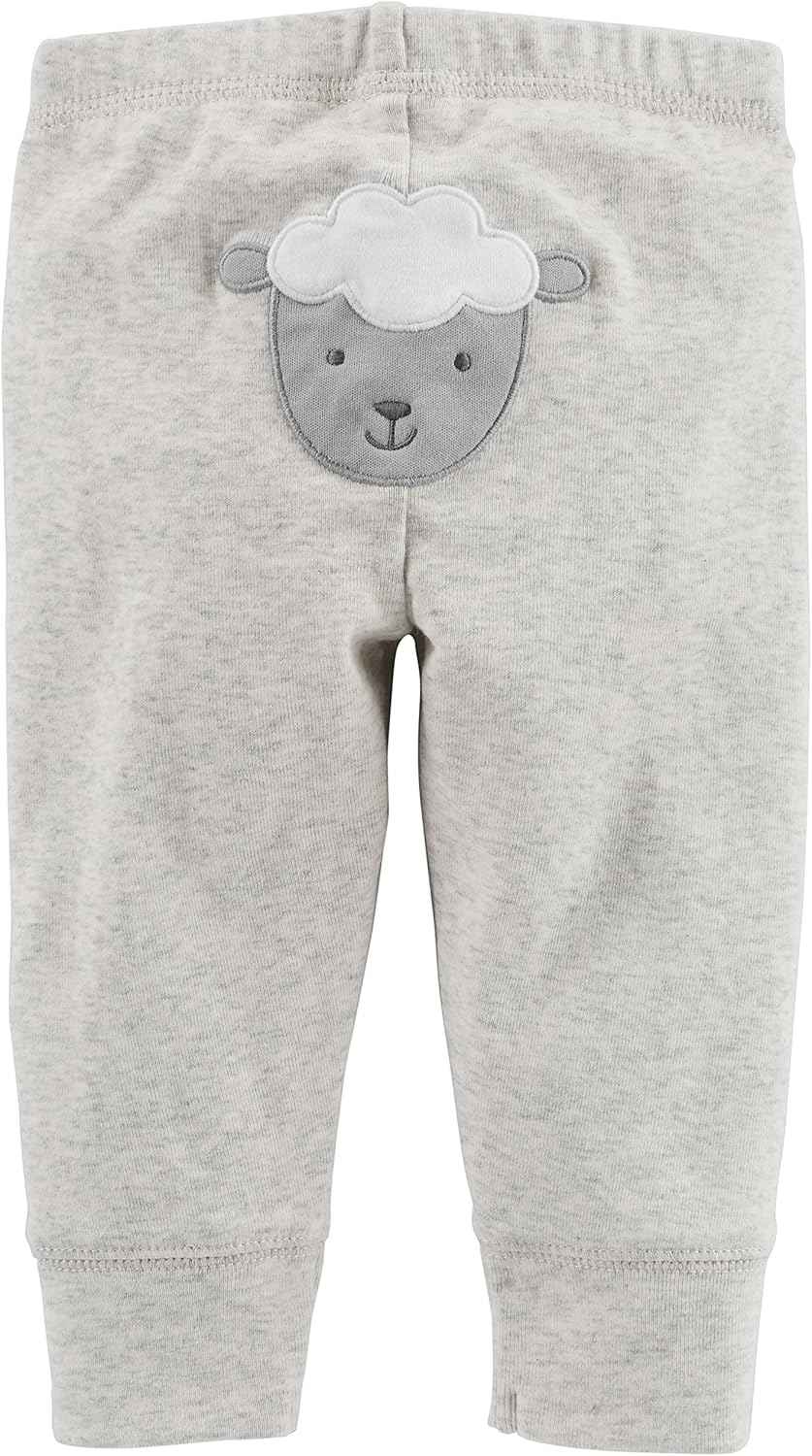 Simple Joys by Carter's Baby Girls' 6-Piece Neutral Bodysuits (Short and Long Sleeve) and Pants Set Infant and Toddler Pants Clothing Sets (Pack of 1)