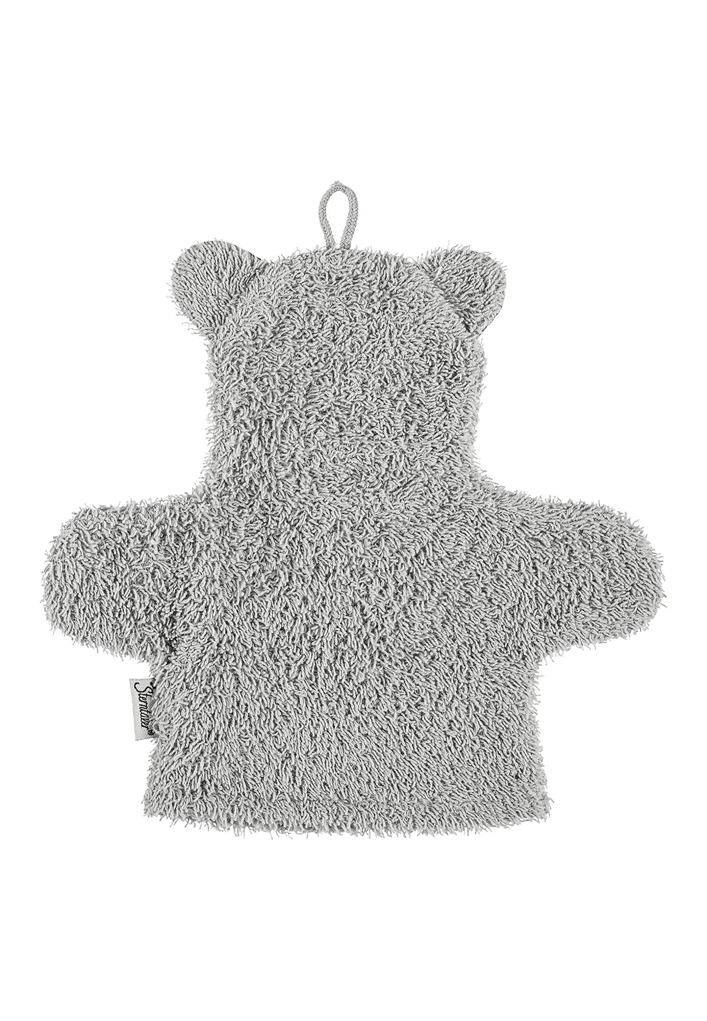 Sterntaler Spiel-Waschhandschuh Bär Ben, Größe: 22 x 24 cm, Mittelgrün
