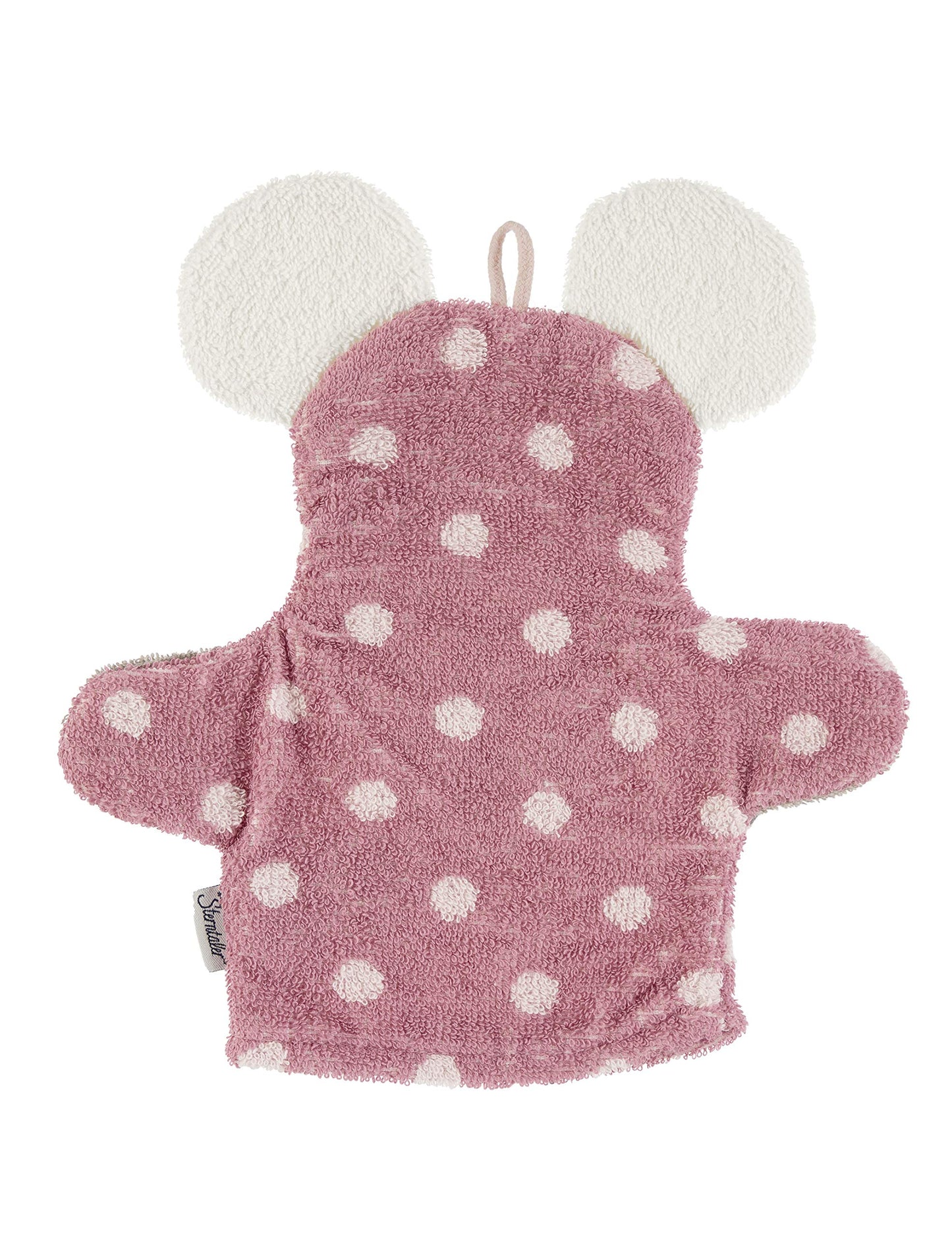Sterntaler Spiel-Waschhandschuh Bär Ben, Größe: 22 x 24 cm, Mittelgrün