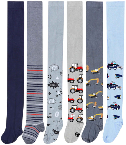 TupTam Baby Boys' Knitted Tights Pack of 6