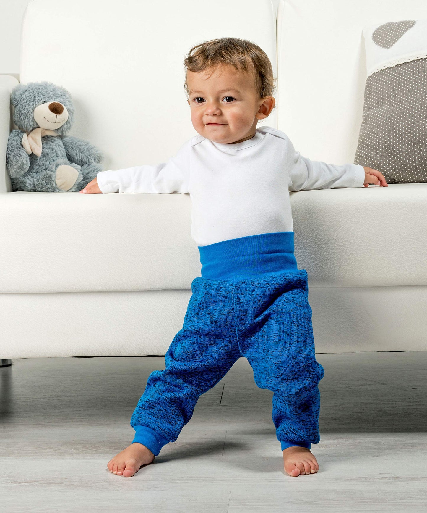 Playshoes Unisex Kinder Fleece-Pumphose Baby-Hose