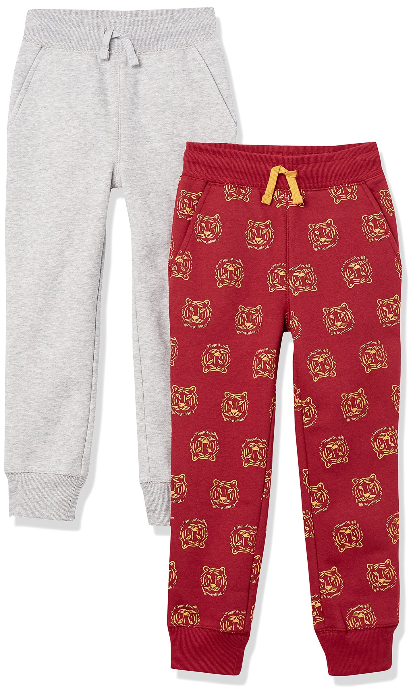 Amazon Essentials Jungen Fleece-Jogginghose, Multi-Packs