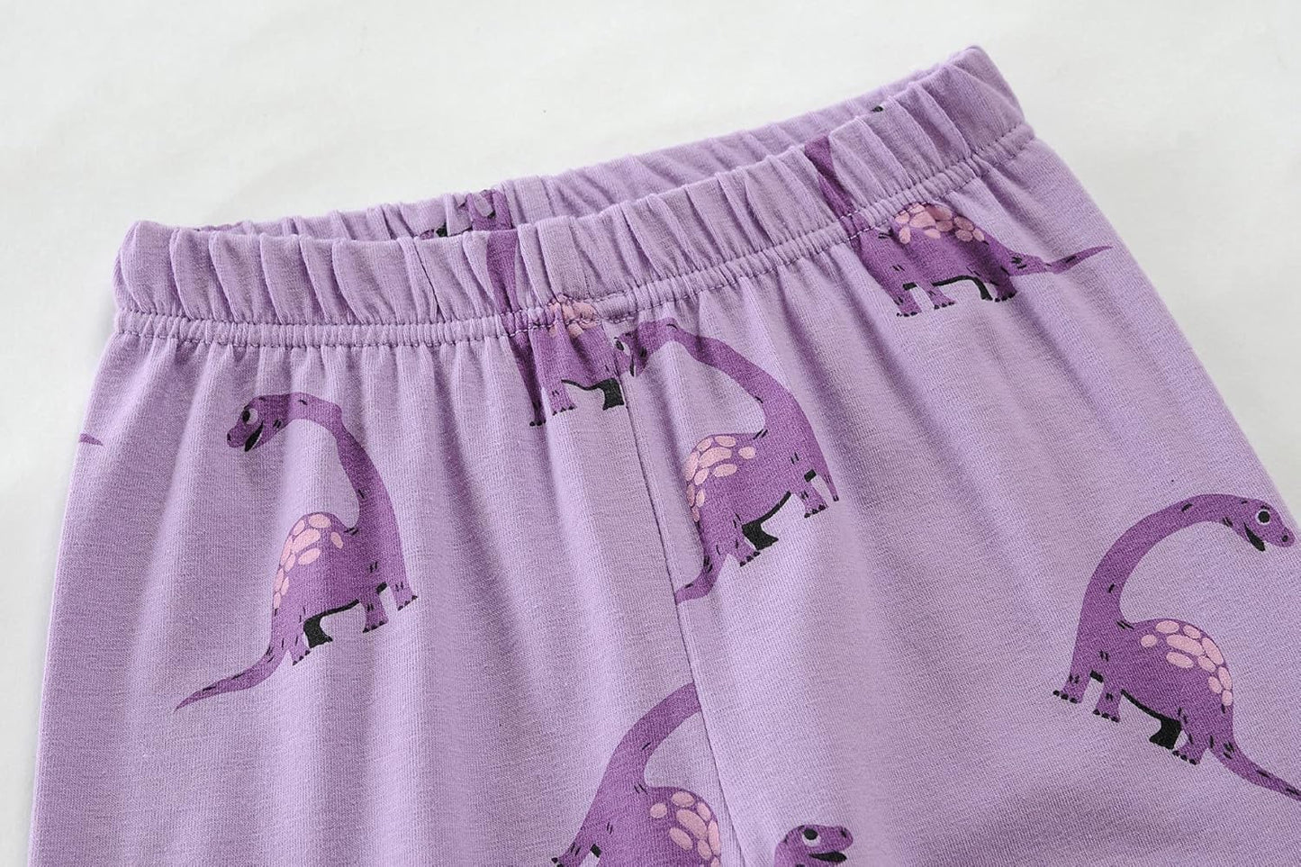 EULLA Kinder Mädchen Schlafanzüge Langarm Baumwolle Winter Pyjama Set Einhorn Prinzessin Dino Hase Eule Zweiteilig Nachtwäsche 1-10 Jahre 92 98 104 110 116 122 128 134 140