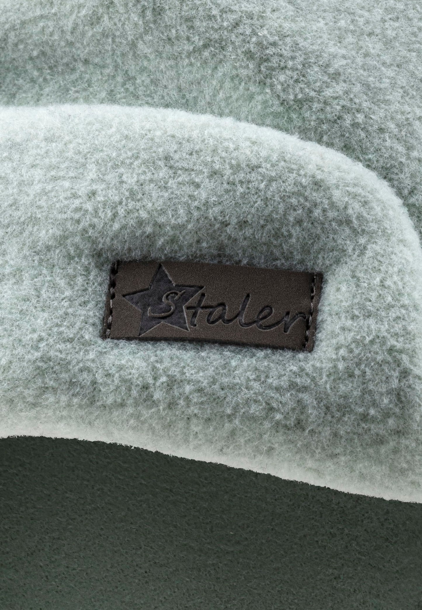 Sterntaler Aviator Hat with Ribbed Pattern - Subtle Striped 