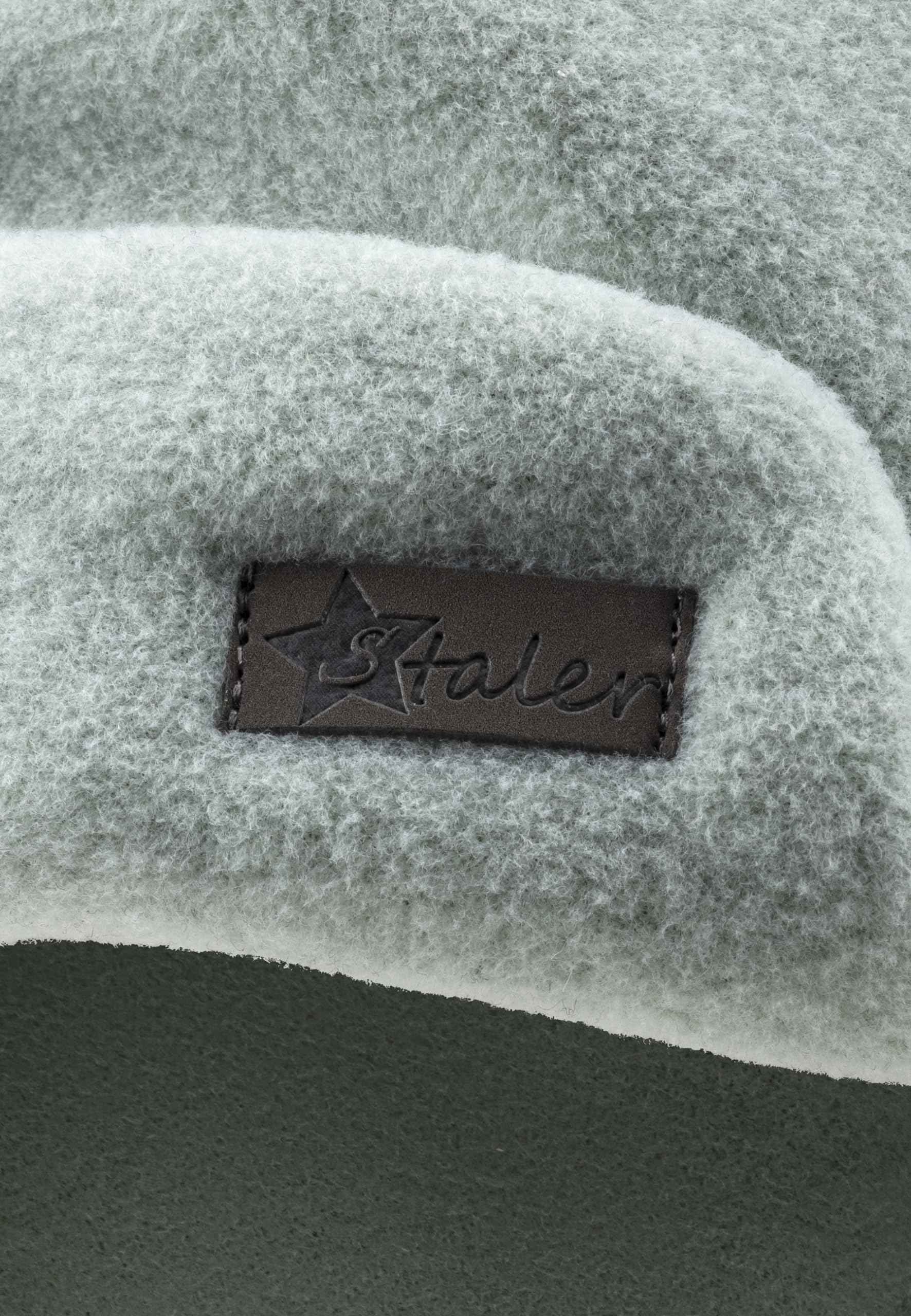 Sterntaler Aviator Hat with Ribbed Pattern - Subtle Striped