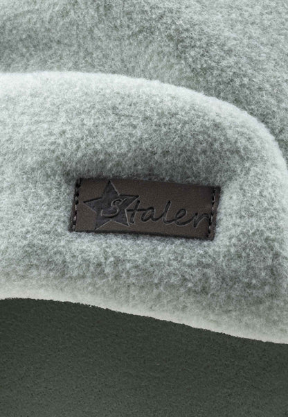 Sterntaler Aviator Hat with Ribbed Pattern - Subtle Striped