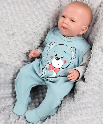 TupTam Baby Unisex Strampler mit Aufdruck Spruch 5er Pack