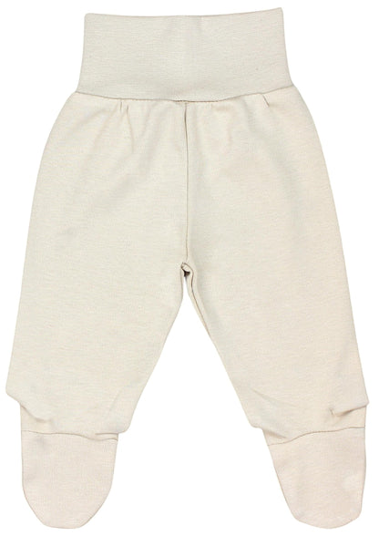 TupTam Pumphose Baby Jungen mit Fuß 3er Pack – Weiche Baby Hose aus Baumwolle mit Komfortbund