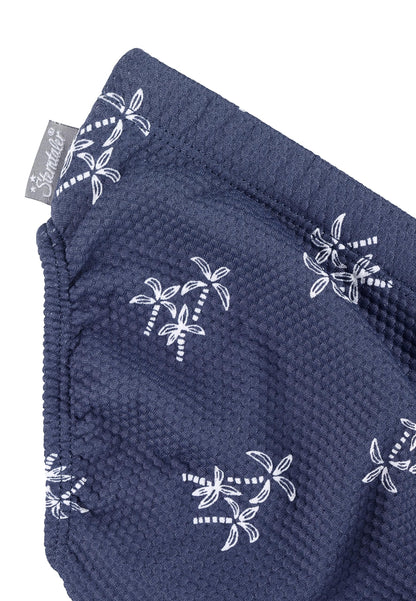 Sterntaler Badehose Palmen Jungen aus Bademodenstoff mit Palmendruck - Badehose Baby mit Windeleinsatz bis Größe 86/92 und UV Schutz 50+ für Sonnentage am Strand