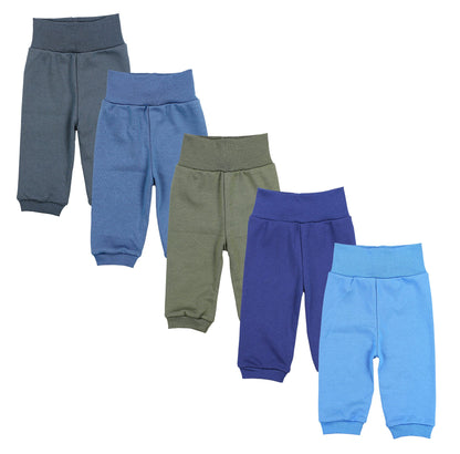 TupTam Pumphose Baby 5er Pack Unisex - Bequeme Baby Hose für Jungen und Mädchen aus Oeko-Tex Baumwolle