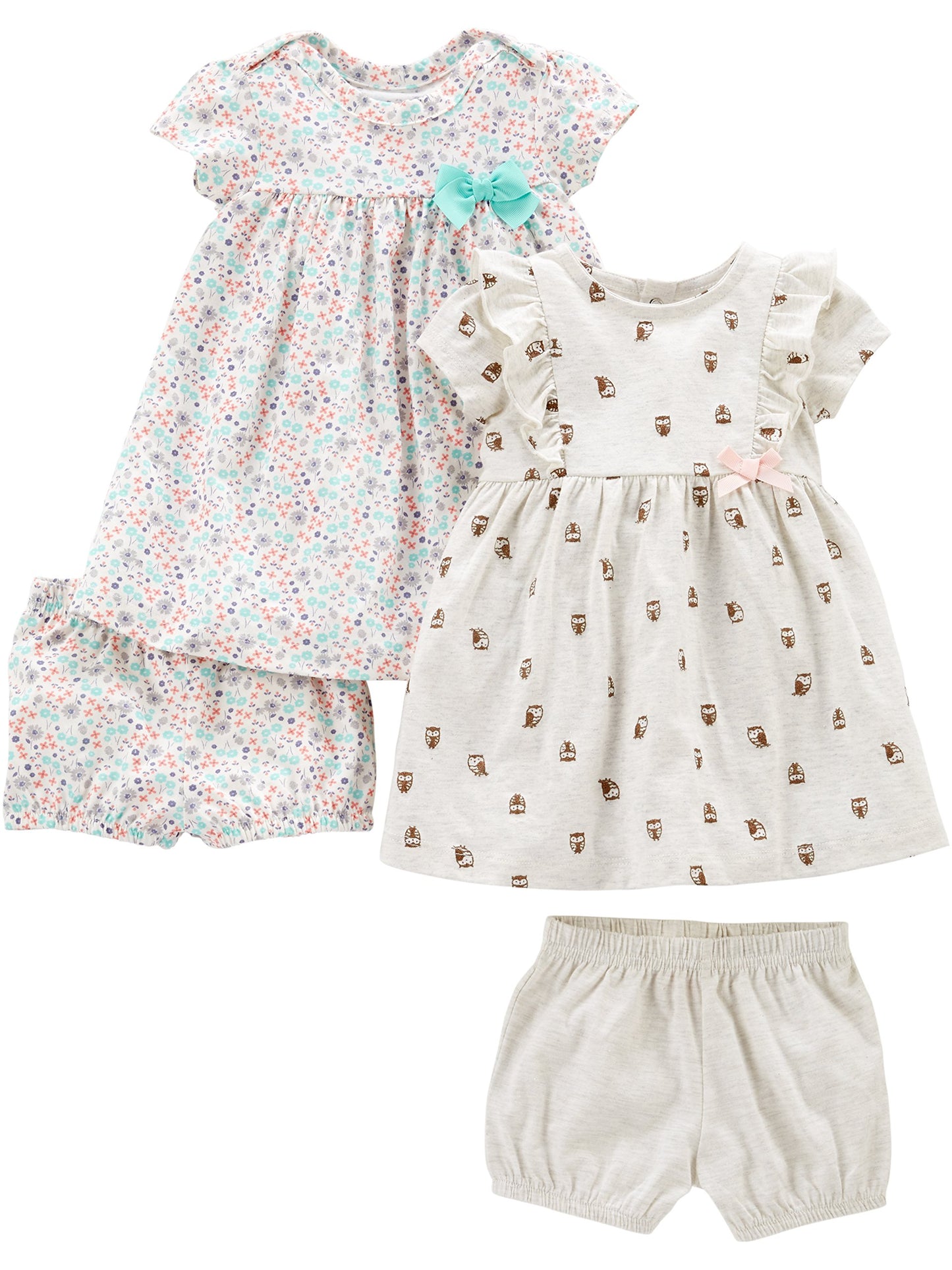Simple Joys by Carter's Baby Girls' Casual Dress (Pack of 2)