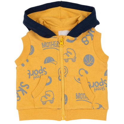 Chicco Boys' Jogging Suit Set, Lined Modern