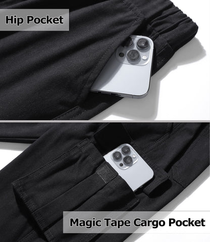 LAUSONS Hosen für Jungen Cargohose Kinder Hose Cargo Jogginghose Freizeithose mit Gummizug