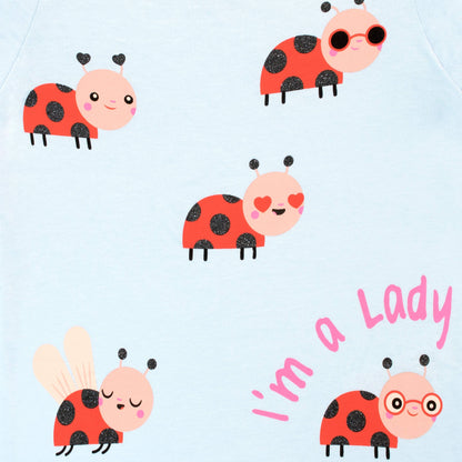 Harry Bear Mädchen Marienkäfer T-Shirt