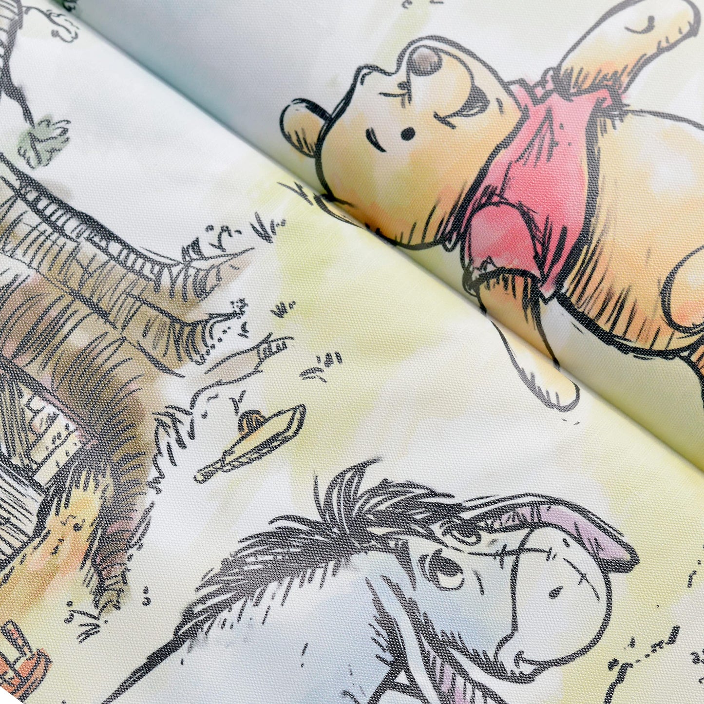 keeeper Winnie Puuh Wickelunterlage, Für Tisch, Kommode etc., Bequeme Liegefläche, Einfache Reinigung, Amelia, Weiß