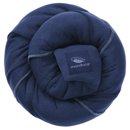 manduca Sling - Babytragetuch - Elastische Babytrage für Neugeborene von der Geburt bis zu 15 kg - Bio-Baumwolle - GOTS zertifiziert