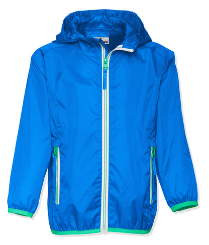 Playshoes Unisex Children's Foldable Rain Functional Jacket, Raincoat, Rainwear