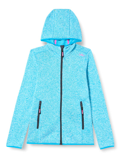 CMP Kids' Knit Tech Jacket with Fixed Hood Kid G Jacket Fix Hood 