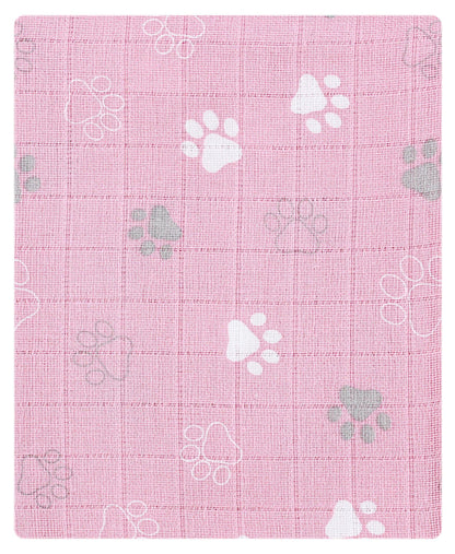 TupTam Baby Mullwindeln Spucktücher 70x80 5er / 10er Pack, Farbe: Mädchen 5, Anzahl der Teile:: 5er Pack