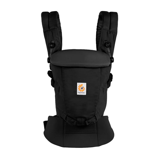 Ergobaby Adapt Babytrage für Neugeborene ab Geburt, 3-Positionen SoftFlex Mesh Ergonomische Babybauchtrage Rückentrage Baby-Tragetasche, Natural Beige, 1 Einheit