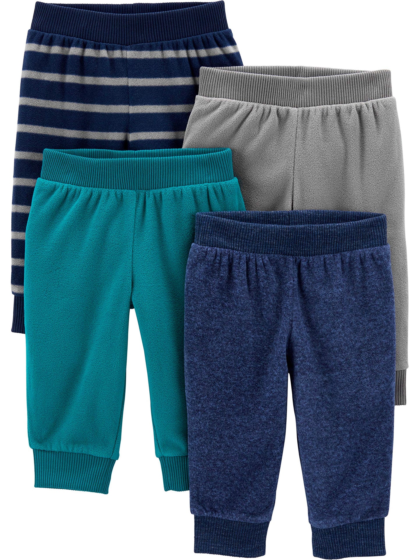 Simple Joys by Carter’s Unisex-Babyhosen 4er-Pack Fleecehosen