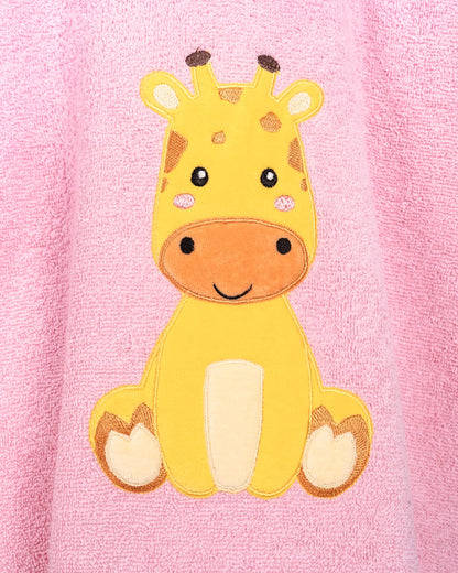 LAYNENBURG Premium Badeponcho Kinder mit Kapuze - 100% Baumwolle - OEKO TEX - Baby Jungen Mädchen Handtuch Poncho Frottee
