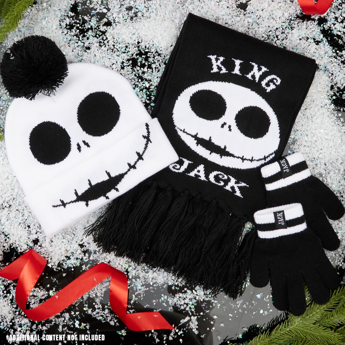 Disney The Nightmare Before Christmas Girls' Winter Accessory Set - Gifts Girls