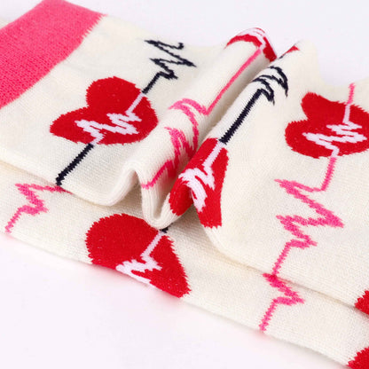 Belloxis Women's Socks 39-42 Horse Girls Gift Knee Socks Women's Rider Cotton Socks